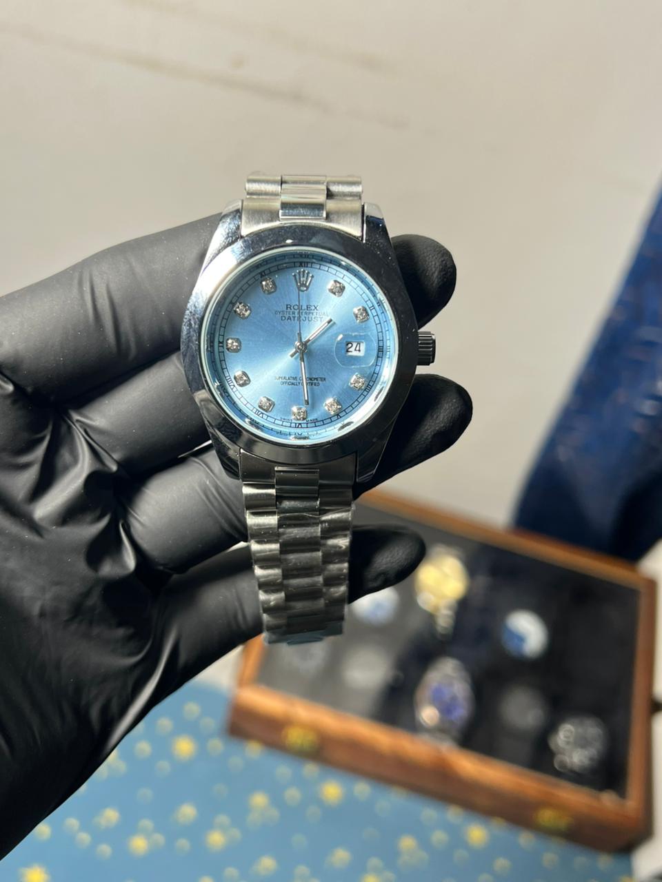 Rolex Datejust | Diamond Dial | Stainless Steel Link Bracelet